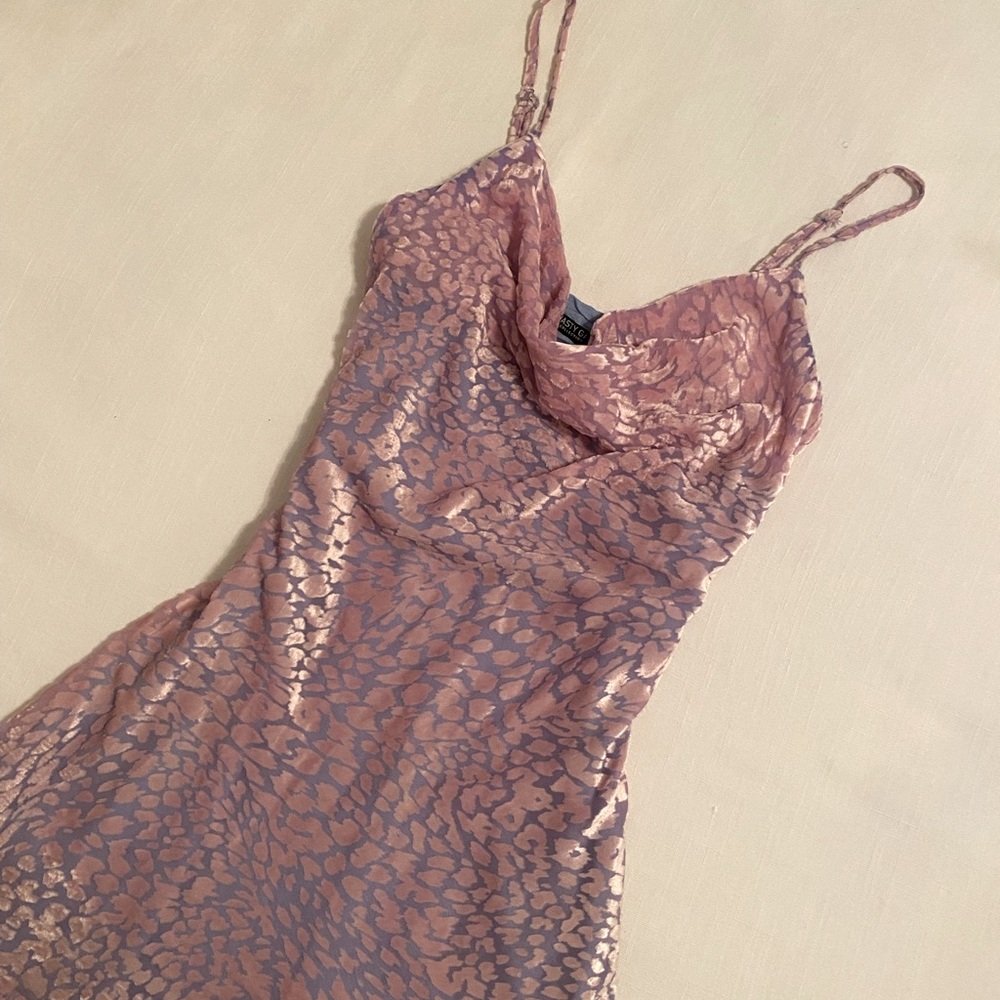 NWT Cowl neck mini dress